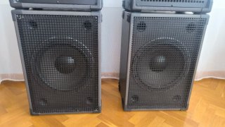 Altavoces JBSYSTEMS M10 y Subwoofers.