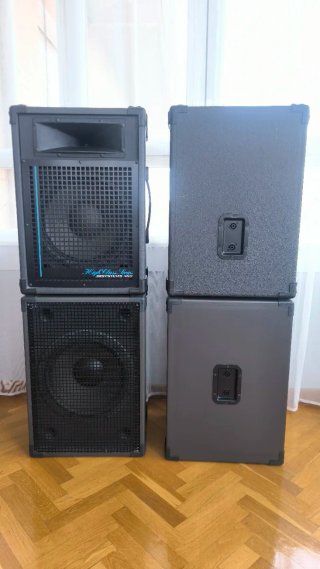 Altavoces JBSYSTEMS M10 y Subwoofers.