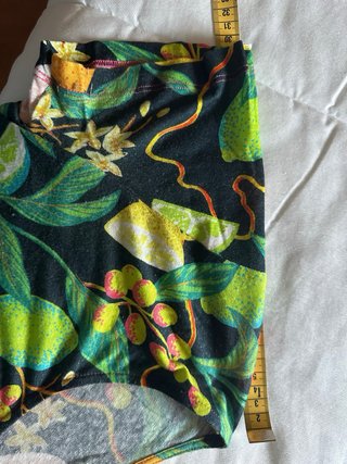 Camiseta Desigual Talla XL Estampado Frutas y Flor