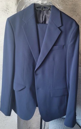 Traje Zara Azul Talla S