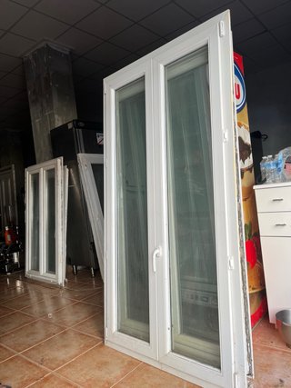 2 Ventanas Doble Cristal 190x ancho 103 cm prec
