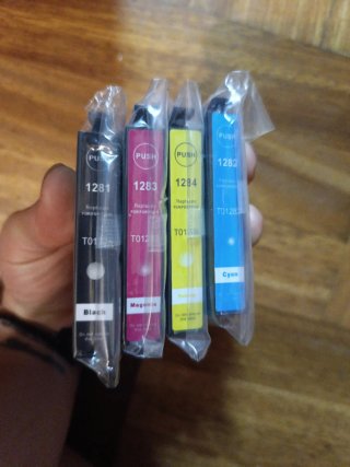 Cartuchos Tinta Epson 1281 1283 1284 1282