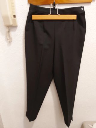 Pantalón de vestir negro mujer
