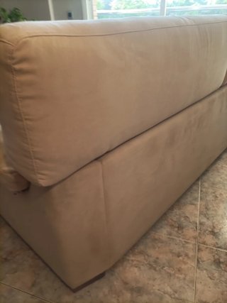 Sofá 3 plazas + Puf (225 cms) asientos deslizantes