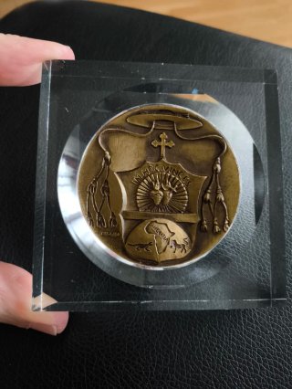 Medalla Bronce San Daniel Comboni 1831-1981