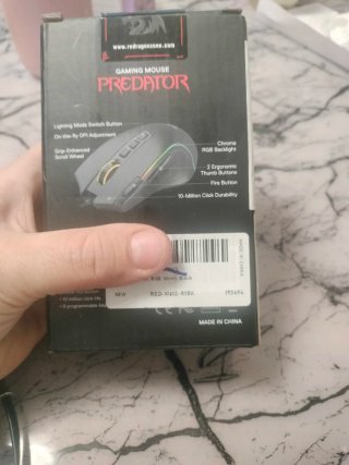 Mouse Gaming Redragon Nero RGB