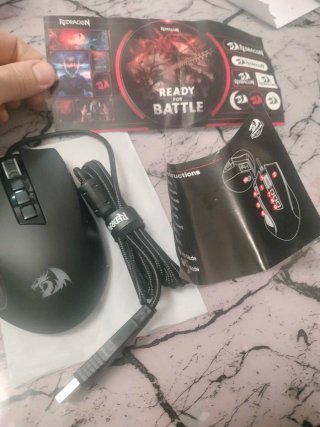 Mouse Gaming Redragon Nero RGB