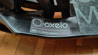 Patinete Oxelo MID7 Negro