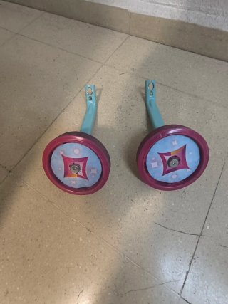 Bicicleta infantil 14 con asiento trasero
