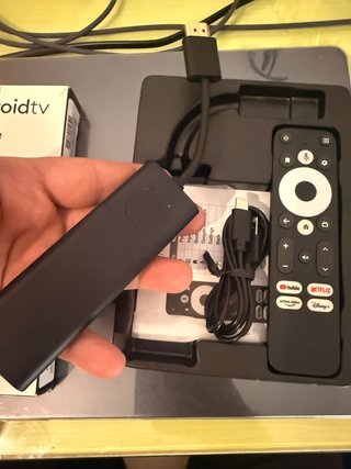 Android TV Box con Mando