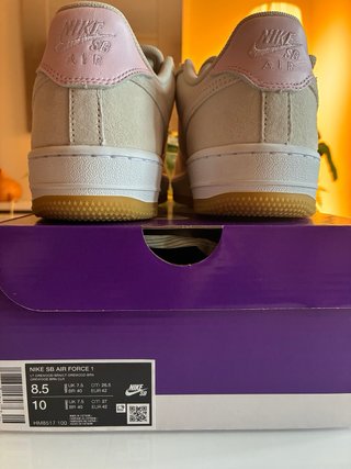 Nike SB Air Force 1 Beige/Rosa