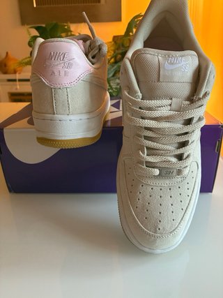 Nike SB Air Force 1 Beige/Rosa