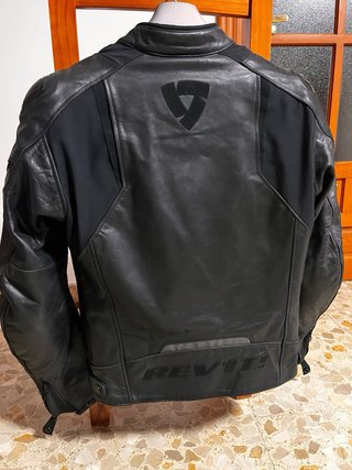 Chaqueta Moto Cuero Rev'it! Glide Vintage