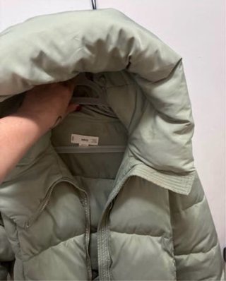 Abrigo Mango tres cuartas impermeable Talla M