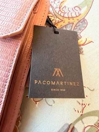 Bolso Cartera Rosa Paco Martinez