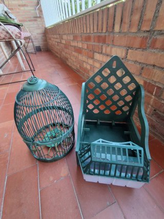 4 Jaulas de Perdices con Casilleros.