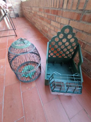 4 Jaulas de Perdices con Casilleros.