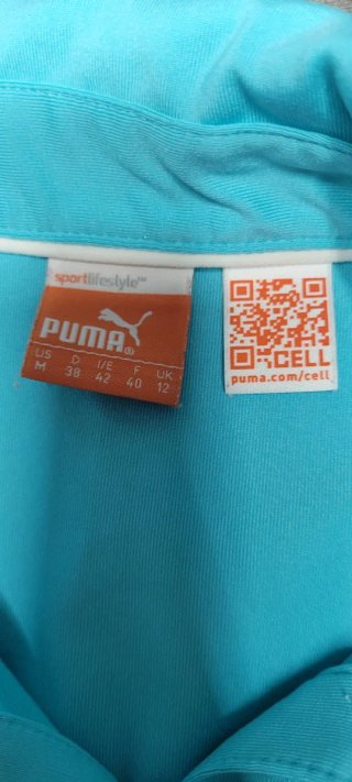 Camiseta Puma Azul Mujer