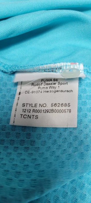 Camiseta Puma Azul Mujer