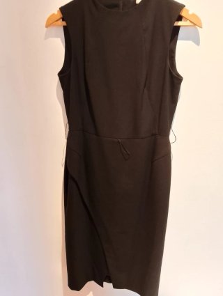 Vestido elegante negro ceremonia