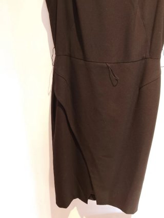 Vestido elegante negro ceremonia