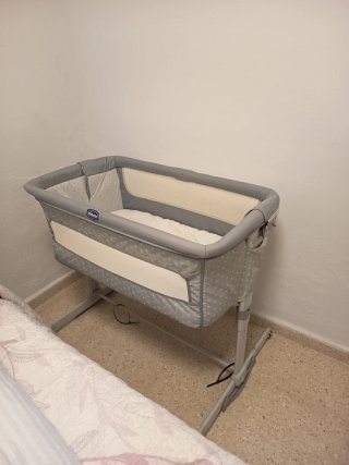 Minicuna Next Chicco grigio e bianco