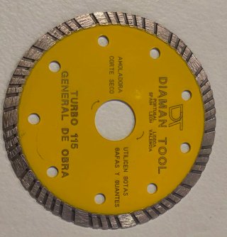 Amoladora DeWalt DW818-GS + Disco Diamante