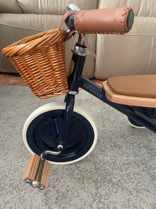 Triciclo Banwood Azul con Cesta