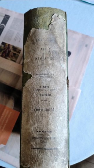 Enciclopedia Arti e Industrie Torino 1898