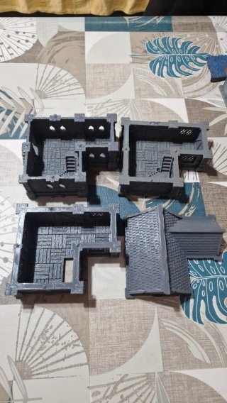 Casas Medievales 3D