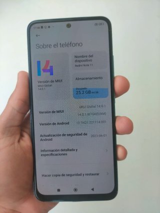 Xiaomi Redmi Note 11 64GB Blu/Grigio