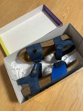 Sandalias Pablosky niño azul talla 36