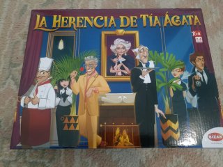 Juego de mesa La Herencia de Tía Ágata