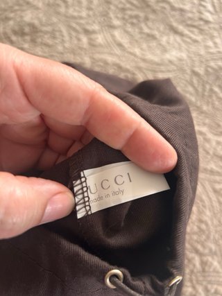 Bolsa guardapolvos Gucci Marrón