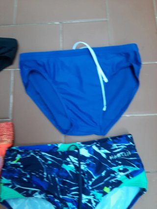 6 Bañadores Chico Nabaiji Talla S slip/boxes pisci