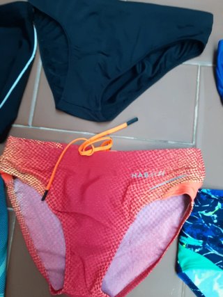 6 Bañadores Chico Nabaiji Talla S slip/boxes pisci