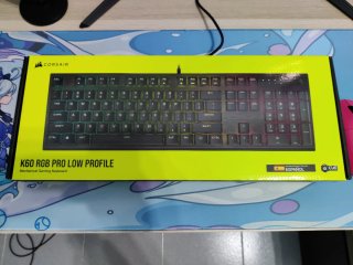 Teclado Gaming Corsair K60 RGB Pro Low Profile