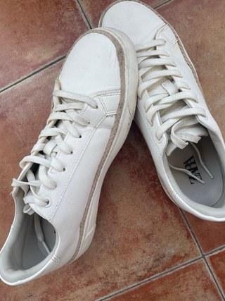 Zapatillas Zara Talla 41 Blancas