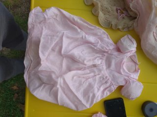 Ropa muñeca bebe antigua Posible Juanin