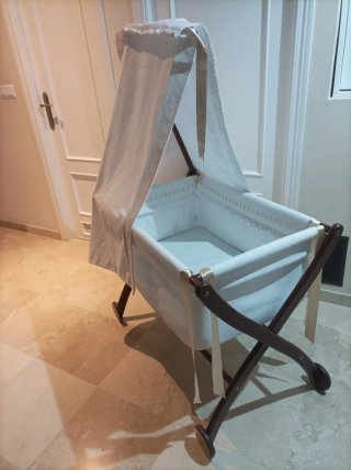Minicuna madera bebé