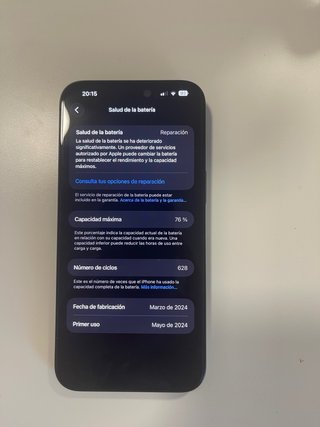 iPhone 15 Pro Max 256GB Titanio Natural
