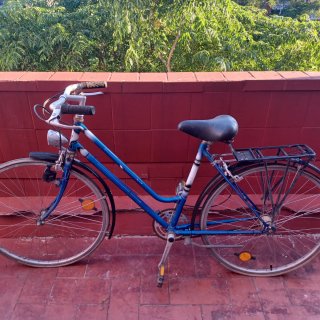 Bicicleta Clásica Azul