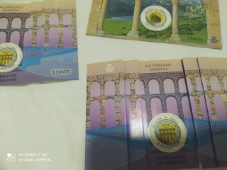 Sellos Patrimonio Mundial Acueducto Segovia