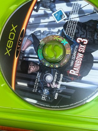 Rainbow Six 3 Xbox prima serie PAL