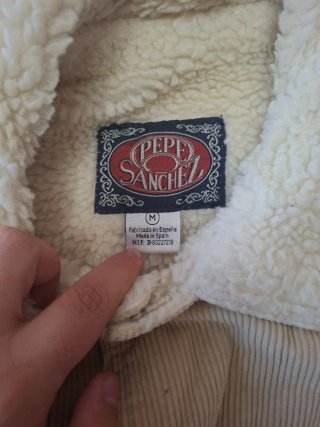 Chaqueta Pana Pepe Jeans Beige Talla M