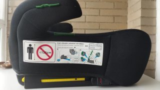 Alzador coche con Isofix