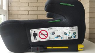 Alzador coche con Isofix