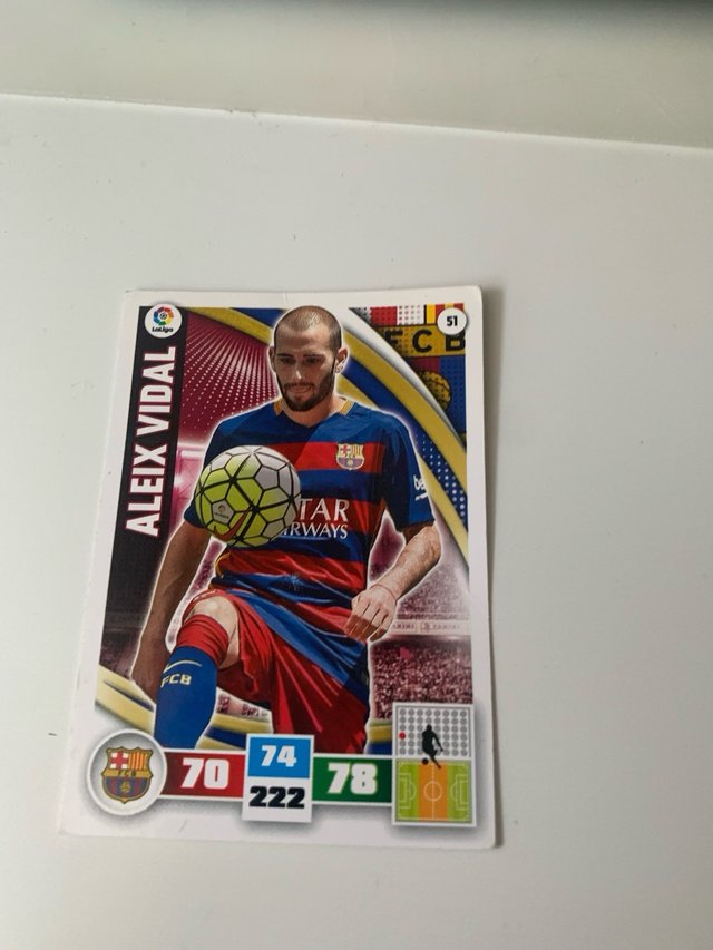Tarjeta Adrenalyn Neymar FC Barcelona