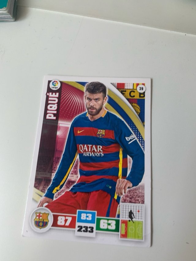 Tarjeta Adrenalyn Neymar FC Barcelona