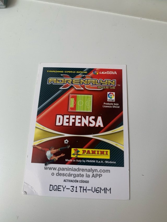 Tarjeta Adrenalyn Neymar FC Barcelona